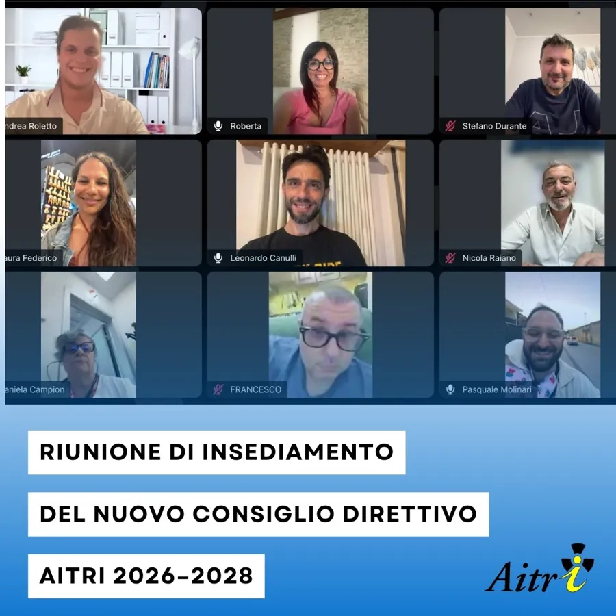 Prima riunione del Consiglio Direttivo AITRI 2026-2028