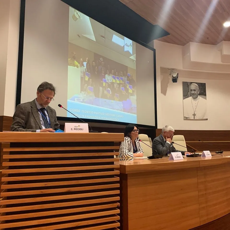 Tavolo dei relatori al XXIII Congresso Nazionale AITRI, Roma 2024