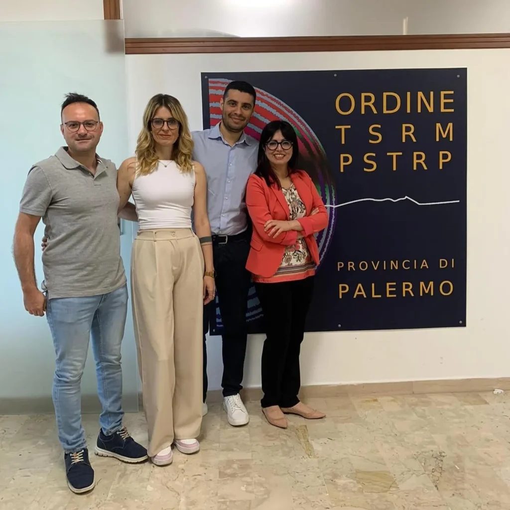 Docenti del corso di formazione TC all'Ordine TSRM e PSTRP di Palermo, 2024