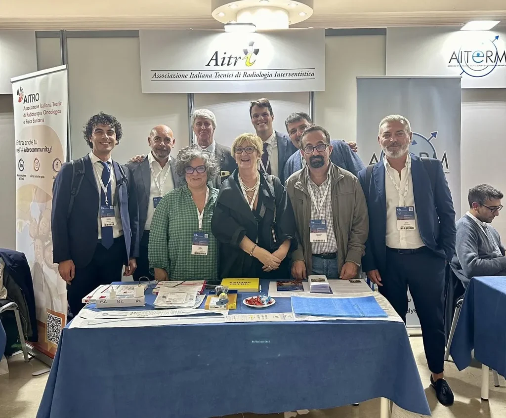 Stand AITRI al XX Congresso Nazionale TSRM, Bologna 2024